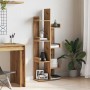 Estantería de madera de ingeniería roble artisan 48x25,5x140 cm by , Bookcases and shelves - Ref: Foro24-856695, Price: 59,08...