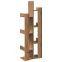 Estantería de madera de ingeniería roble artisan 48x25,5x140 cm by , Bookcases and shelves - Ref: Foro24-856695, Price: 59,08...