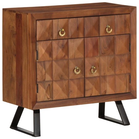 Cajonera marrón miel 70x35x70 cm madera maciza acacia | Foro24.es | Tu tienda online para hogar, jardín y más Foro24.es