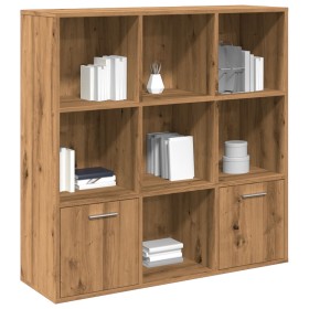 Estantería de madera de ingeniería roble artisan 98x29x97,5 cm de , Librerías y estanterías - Ref: Foro24-855967, Precio: 108...