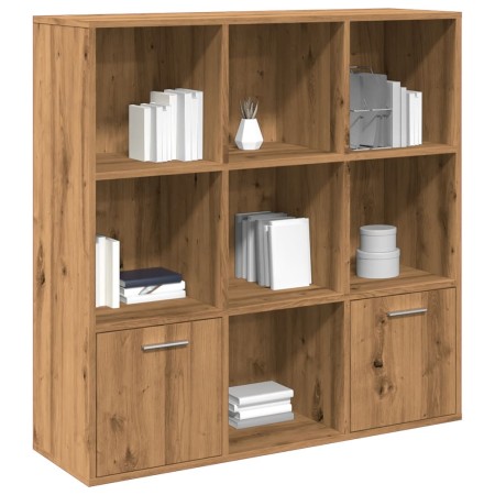 Estantería de madera de ingeniería roble artisan 98x29x97,5 cm von , Bücherregale und Regale - Ref: Foro24-855967, Preis: 105...