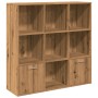 Estantería de madera de ingeniería roble artisan 98x29x97,5 cm von , Bücherregale und Regale - Ref: Foro24-855967, Preis: 105...