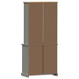 Aparador alto VIGO madera maciza de pino gris 80x40x175 cm by , Sideboards - Ref: Foro24-3200585, Price: 310,87 €, Discount: %