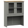 Aparador alto VIGO madera maciza de pino gris 80x40x175 cm by , Sideboards - Ref: Foro24-3200585, Price: 310,87 €, Discount: %