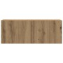 Mueble para TV de pared madera contrachapada artesanal 7 piezas by , TV Furniture - Ref: Foro24-3329140, Price: 377,24 €, Dis...