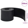 Borde de goma para quitanieves negro 250x15x1 cm by , Snowplow - Ref: Foro24-4103531, Price: 37,98 €, Discount: %
