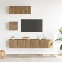 Mueble para TV de pared madera contrachapada artesanal 4 piezas von , TV-Möbel - Ref: Foro24-3329156, Preis: 165,42 €, Rabatt: %