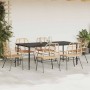 Juego de comedor de jardín 7 pzas ratán PE marrón de , Conjuntos de jardín - Ref: Foro24-3334448, Precio: 577,53 €, Descuento: %
