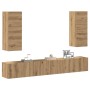 Mueble para TV de pared madera contrachapada artesanal 4 piezas von , TV-Möbel - Ref: Foro24-3329018, Preis: 224,14 €, Rabatt: %