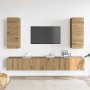 Mueble para TV de pared madera contrachapada artesanal 4 piezas von , TV-Möbel - Ref: Foro24-3329018, Preis: 224,14 €, Rabatt: %