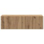 Mueble para TV de pared madera contrachapada artesanal 4 piezas von , TV-Möbel - Ref: Foro24-3329018, Preis: 224,14 €, Rabatt: %