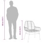 Juego de comedor jardín 5 piezas ratán sintético marrón by , Garden sets - Ref: Foro24-3334544, Price: 371,76 €, Discount: %
