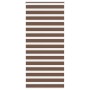 Estor cebra marrón 100x230 cm tejido ancho 95,9 cm poliéster by , Blinds and blinds - Ref: Foro24-4014391, Price: 29,89 €, Di...