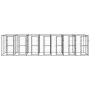 Outdoor steel dog kennel 16.94 m² by vidaXL, Dog kennels and fences - Ref: Foro24-3082265, Price: 1,00 €, Discount: %