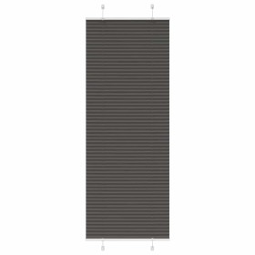 Estor Plisado negro 70x200 cm Tela Ancho 69,4 cm Poliéster de , Persianas y estores - Ref: Foro24-4015154, Precio: 22,99 €, D...