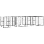 Outdoor steel dog kennel 16.94 m² by vidaXL, Dog kennels and fences - Ref: Foro24-3082265, Price: 1,00 €, Discount: %
