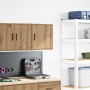 Armario de pared para garaje madera ingeniería artesanal roble by , Armarios industriales - Ref: Foro24-860641, Price: 37,68 ...