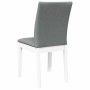 Sillas de comedor con cojines 2uds madera maciza blanco caucho by , dining chairs - Ref: Foro24-4102451, Price: 150,44 €, Dis...