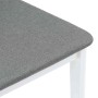 Sillas de comedor con cojines 2uds madera maciza blanco caucho by , dining chairs - Ref: Foro24-4102451, Price: 150,44 €, Dis...