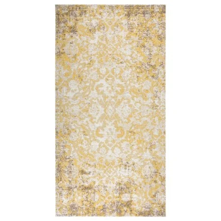 Flachgewebte Outdoor-Teppich gelb 80x150 cm von vidaXL, Outdoor-Protektoren - Ref: Foro24-317042, Preis: 29,67 €, Rabatt: %
