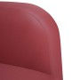 Sillón con reposabrazos color rojo vino 54 cm cuero sintética | Foro24.es | Tu tienda online para hogar, jardín y más Foro24.es