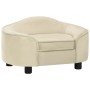Sofá para perros felpa crema 67x47x36 cm von , Betten für Hunde - Ref: Foro24-171090, Preis: 98,89 €, Rabatt: -5%%