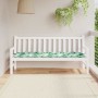 Cojín banco de jardín tela Oxford estampado hojas 180x50x7 cm by , Cushions for chairs and sofas - Ref: Foro24-378993, Price:...