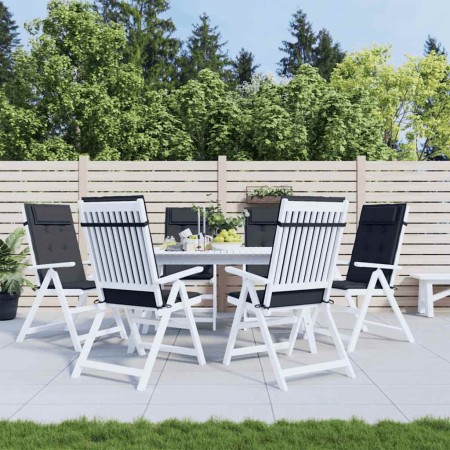 Cojines de silla con respaldo alto 6 uds tela Oxford negro von , Kissen für Stühle und Sofas - Ref: Foro24-361897, Preis: 102...
