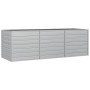 Arriate de acero galvanizado plateado 240x80x77 cm de vidaXL, Maceteros y jardineras - Ref: Foro24-316886, Precio: 76,19 €, D...