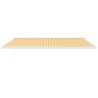 Toldo retráctil aluminio y tela amarillo y blanco 5x3 m by , Awnings - Ref: Foro24-3154585, Price: 731,09 €, Discount: %