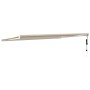 Toldo retráctil aluminio y tela amarillo y blanco 5x3 m by , Awnings - Ref: Foro24-3154585, Price: 731,09 €, Discount: %