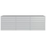 Versilberter, verzinkter Stahlbügel 240x80x77 cm von vidaXL, Töpfe und Pflanzgefäße - Ref: Foro24-316886, Preis: 80,78 €, Rab...