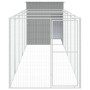 Caseta perros corral acero galvanizado gris claro 165x659x181cm by , Dog kennels - Ref: Foro24-3189105, Price: 566,79 €, Disc...