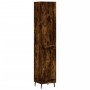 Aparador de madera contrachapada roble ahumado 34,5x34x180 cm von , Sideboards - Ref: Foro24-3199126, Preis: 107,34 €, Rabatt...
