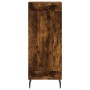 Aparador de madera contrachapada roble ahumado 34,5x34x180 cm von , Sideboards - Ref: Foro24-3199126, Preis: 107,34 €, Rabatt...