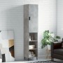 Aparador de madera contrachapada gris hormigón 34,5x34x180 cm by , Sideboards - Ref: Foro24-3198997, Price: 103,64 €, Discoun...
