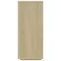 Aparador de madera contrachapada roble Sonoma 120x30x75 cm de vidaXL, Aparadores - Ref: Foro24-809623, Precio: 76,61 €, Descu...