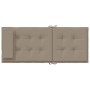 Cojines de silla con respaldo alto 6 uds tela Oxford gris taupe by , Cushions for chairs and sofas - Ref: Foro24-361900, Pric...
