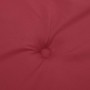Cojines de silla con respaldo alto 4 uds tela Oxford rojo tinto von , Kissen für Stühle und Sofas - Ref: Foro24-361902, Preis...