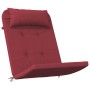 Cojines para silla Adirondack 2 uds tela Oxford rojo tinto by , Cushions for chairs and sofas - Ref: Foro24-361839, Price: 64...