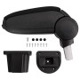 Reposabrazos para coche ABS negro 12x31x(29,5-47) cm | Foro24.es | Tu tienda online para hogar, jardín y más Foro24.es