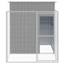 Caseta perros corral acero galvanizado gris claro 165x251x181cm de , Casetas para perros - Ref: Foro24-172366, Precio: 394,13...