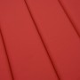 Cojín de tumbona de tela Oxford rojo 180x60x4 cm by , Cushions for chairs and sofas - Ref: Foro24-361858, Price: 46,39 €, Dis...