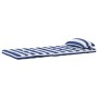 Cojines silla Adirondack 2 uds tela Oxford a rayas azul blanco by , Cushions for chairs and sofas - Ref: Foro24-361845, Price...