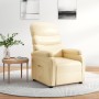 Sillón reclinable de cuero sintético crema von , Sessel - Ref: Foro24-289683, Preis: 195,02 €, Rabatt: -5%%