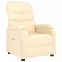 Sillón reclinable de cuero sintético crema von , Sessel - Ref: Foro24-289683, Preis: 195,02 €, Rabatt: -5%%