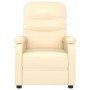 Sillón reclinable de cuero sintético crema von , Sessel - Ref: Foro24-289683, Preis: 195,02 €, Rabatt: -5%%