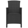 Sillón de jardín con cojín ratán PP color grafito | Foro24.es | Tu tienda online para hogar, jardín y más Foro24.es