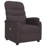 Sillón de masaje eléctrico tela marrón oscuro by , Electric massage chairs - Ref: Foro24-321231, Price: 203,09 €, Discount: %