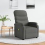 Sillón de masaje de tela gris oscuro de , Sillones de masaje eléctricos - Ref: Foro24-321227, Precio: 203,58 €, Descuento: -5%%